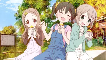 Zasłona к сериалу "Yama no Susume" #1393267