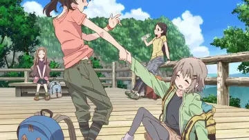 Zasłona к сериалу "Yama no Susume" #1393271