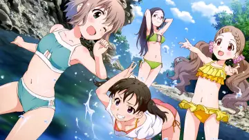 Zasłona к сериалу "Yama no Susume" #1393276