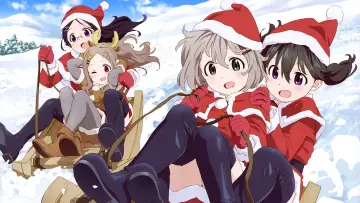 Zasłona к сериалу "Yama no Susume" #1393277