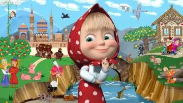Zasłona к сериалу "Bajeczki Maszy" #1443120