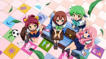 Zasłona к сериалу "Baka to Test to Shoukanjuu" #1370521