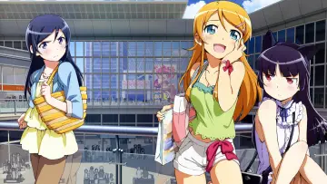Zasłona к сериалу "Ore no Imouto ga Konnani Kawaii Wake ga Nai" #1431951