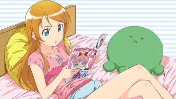 Zasłona к сериалу "Ore no Imouto ga Konnani Kawaii Wake ga Nai" #1431959