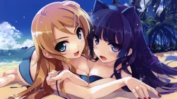 Zasłona к сериалу "Ore no Imouto ga Konnani Kawaii Wake ga Nai" #1431963