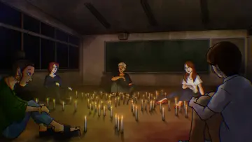 Zasłona к сериалу "Yami Shibai" #1221666