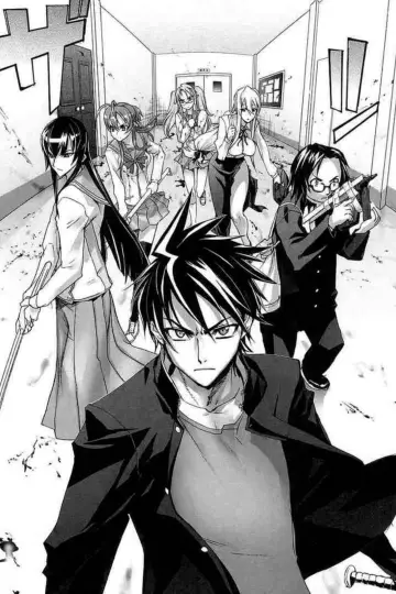 Plakat к сериалу "Highschool of the Dead" #1351568