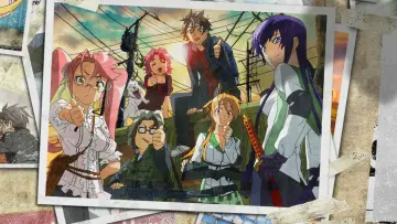 Zasłona do serialu "Highschool of the Dead" #1657399