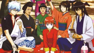 Zasłona к сериалу "Gintama" #1419759