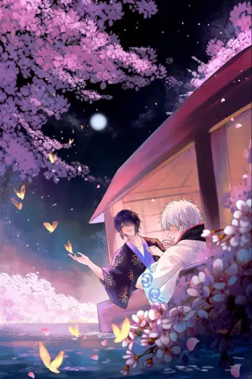 Plakat к сериалу "Gintama" #1419803