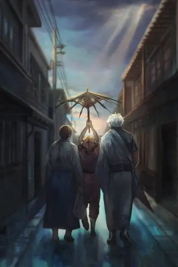 Plakat к сериалу "Gintama" #1419804