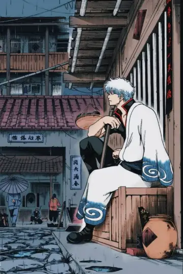 Plakat к сериалу "Gintama" #1419805