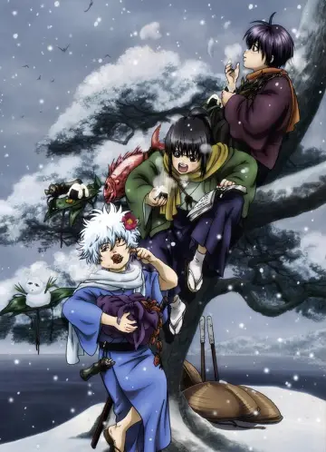 Plakat к сериалу "Gintama" #1419824