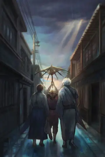 Plakat к сериалу "Gintama" #1419877