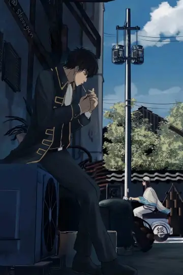 Plakat к сериалу "Gintama" #1419898