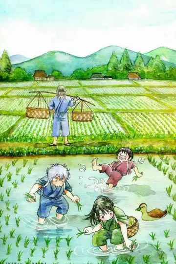 Plakat к сериалу "Gintama" #1419906