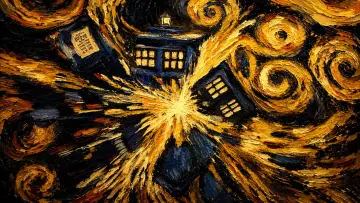 Zasłona к сериалу "Doktor Who" #1237388