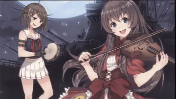 Zasłona к сериалу "Aoki Hagane no Arpeggio: Ars Nova" #1411906