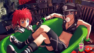 Zasłona к сериалу "Blood Lad" #1462197