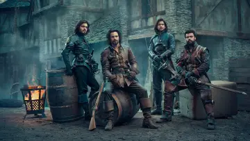 Zasłona к сериалу "Muszkieterowie" #1467135
