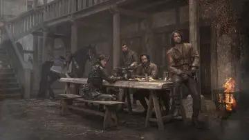 Zasłona к сериалу "Muszkieterowie" #1467156
