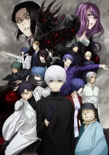 Plakat к сериалу "Tokyo Ghoul" #1309621