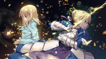 Zasłona к сериалу "Fate/stay night: Unlimited Blade Works" #1374902