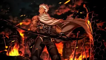 Zasłona к сериалу "Fate/stay night: Unlimited Blade Works" #1374904