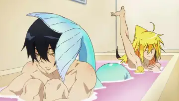 Zasłona к сериалу "Orenchi no Furo Jijou" #1449829