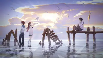 Zasłona к сериалу "Nagi no Asukara" #1400455