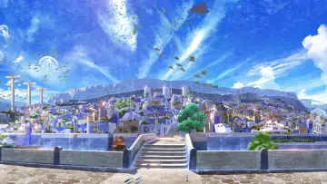 Zasłona к сериалу "Nagi no Asukara" #1400456