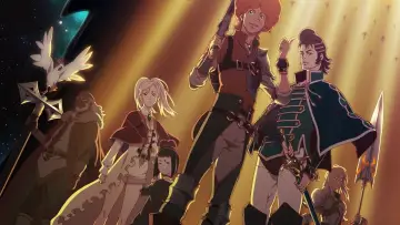 Zasłona к сериалу "Shingeki no Bahamut" #1394375