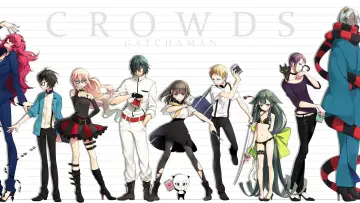 Zasłona к сериалу "Gatchaman Crowds" #1441041
