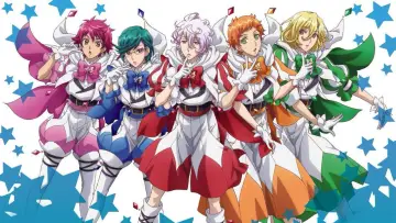 Zasłona к сериалу "Binan Koukou Chikyuu Boueibu LOVE!" #1440579