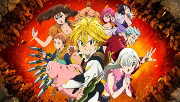 Zasłona к сериалу "The Seven Deadly Sins" #1455408