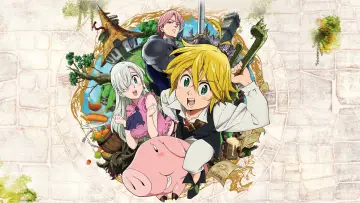Zasłona к сериалу "The Seven Deadly Sins" #1455409