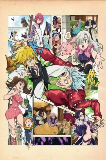 Plakat к сериалу "The Seven Deadly Sins" #1455427
