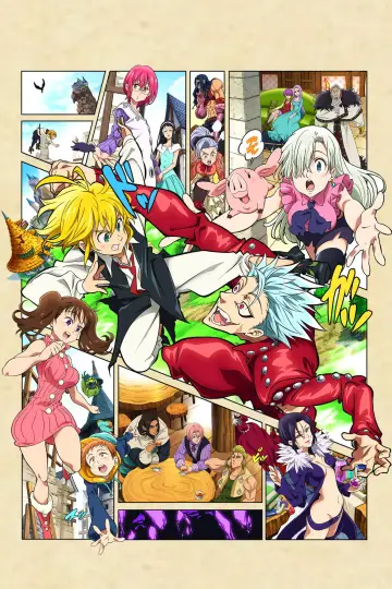 Plakat к сериалу "The Seven Deadly Sins" #1455450