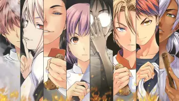 Zasłona к сериалу "Shokugeki no Souma" #1420252