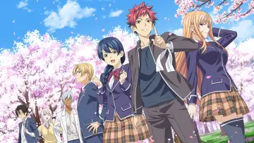 Zasłona к сериалу "Shokugeki no Souma" #1420254