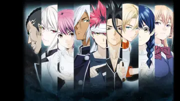 Zasłona к сериалу "Shokugeki no Souma" #1420277
