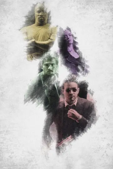 Plakat к сериалу "Marvel: Defenders" #1399706