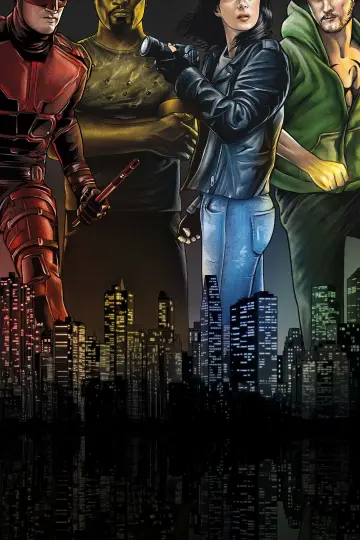 Plakat к сериалу "Marvel: Defenders" #1399707