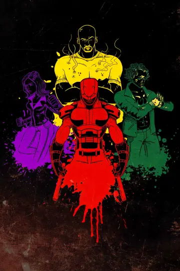 Plakat к сериалу "Marvel: Defenders" #1399708