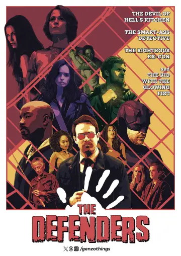 Plakat к сериалу "Marvel: Defenders" #1399715