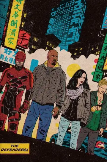 Plakat к сериалу "Marvel: Defenders" #1399716