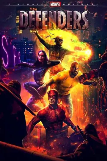 Plakat к сериалу "Marvel: Defenders" #1399730