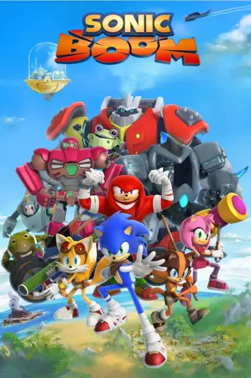 Plakat к сериалу "Sonic Boom" #1407704