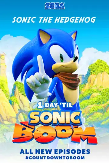 Plakat к сериалу "Sonic Boom" #1407708