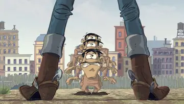 Zasłona do serialu "Nowe przygody Lucky Luke